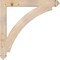Ekena Millwork Thorton Arts & Crafts Smooth Bracket, Douglas Fir, 3 1/2"W x 34"D x 34"H BKT04X34X34THR03SDF - alternate 4